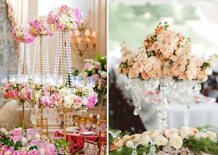 glam up your wedding decor