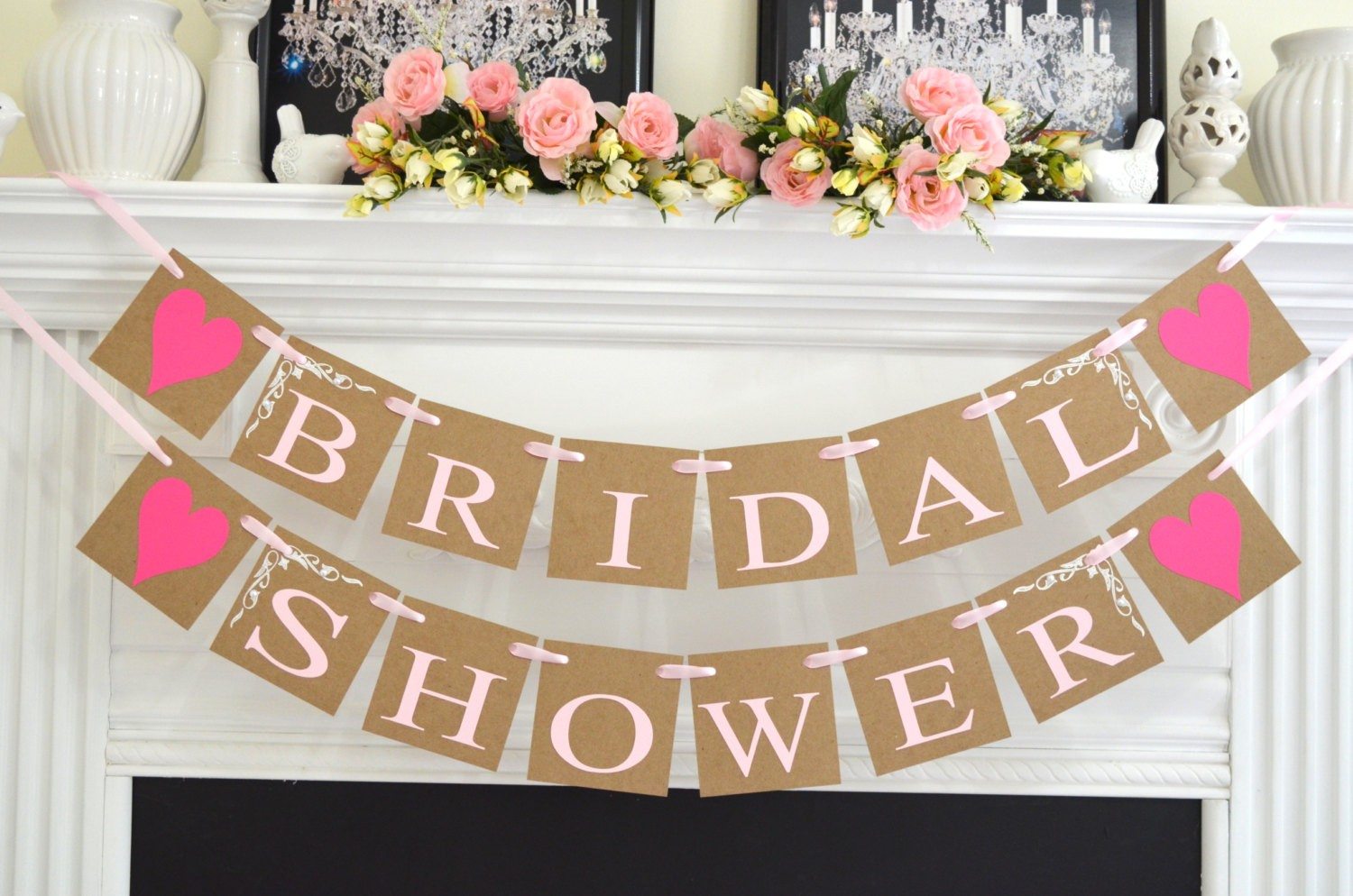 bridal shower banner wedding decorations shower