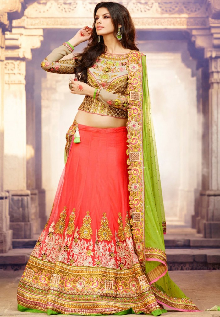 Indian Bridal Lehenga styles 2016