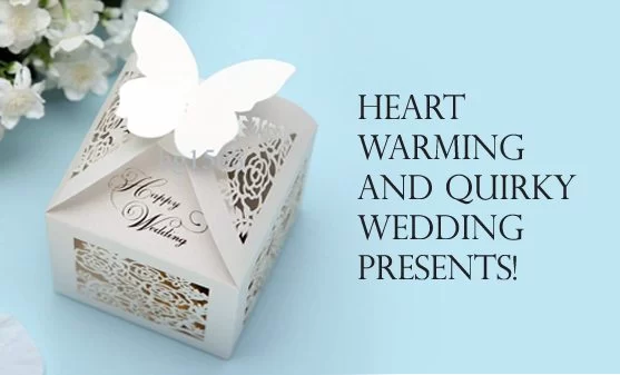 Heart-warming and quirky wedding presents