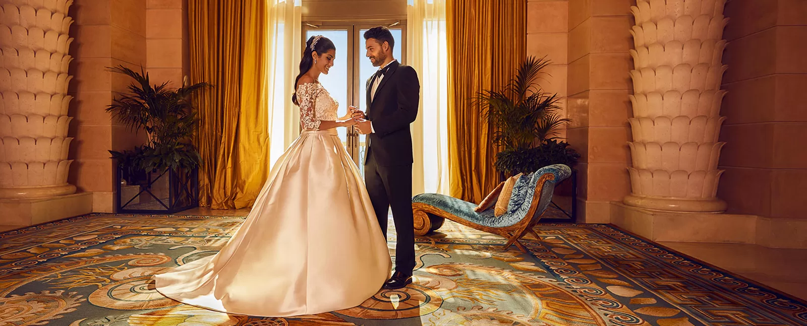 A four-day wedding across three countries
