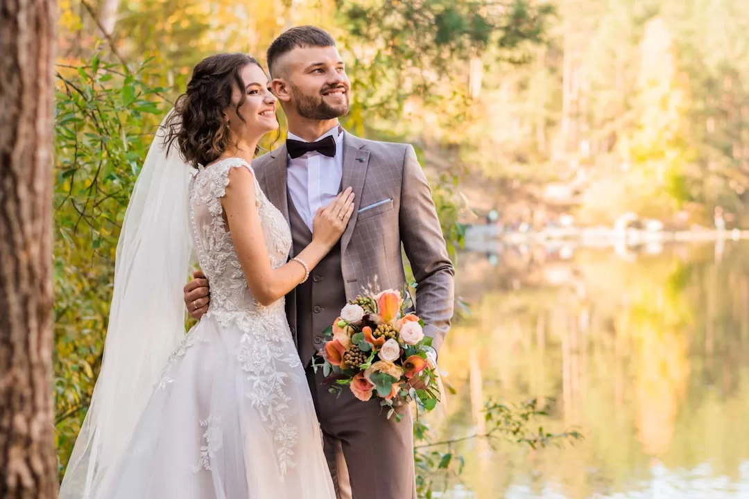 Wedding planner organizing event details