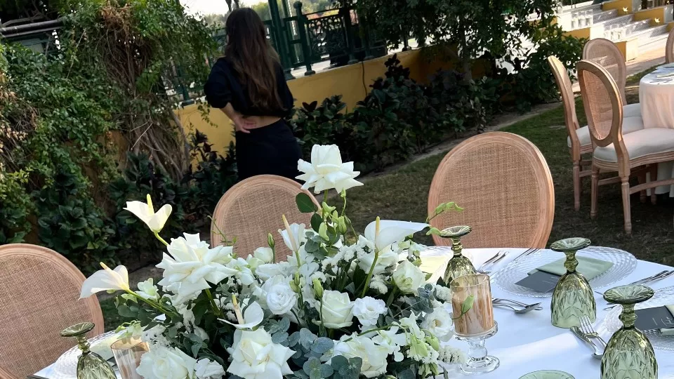 Blooms and ballons